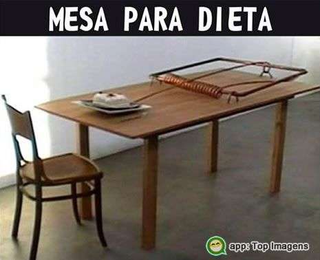 Mesa para dieta