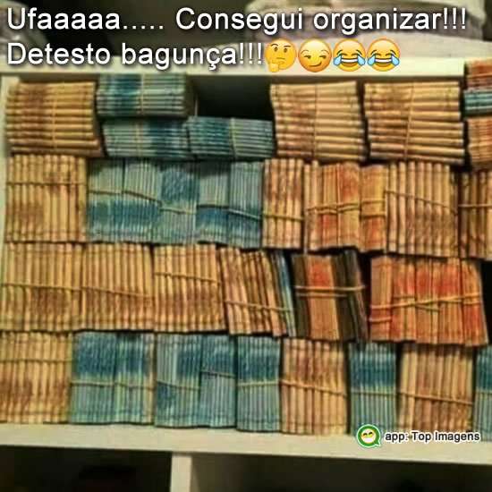 Organizando a bagunça