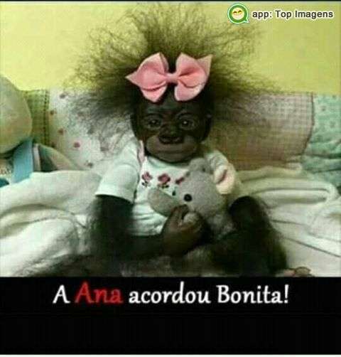 A Ana acordou bonita