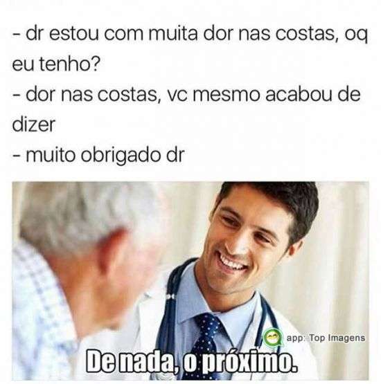 O que tenho doutor?